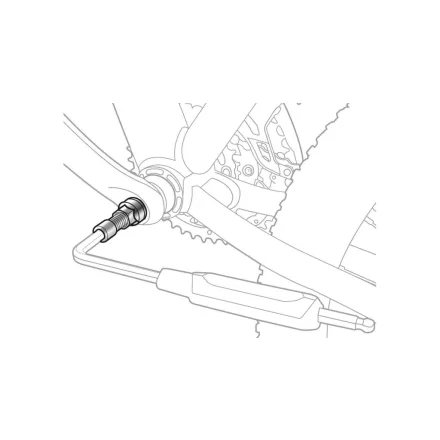 TOPEAK szerszámok UNIVERSAL CRANK PULLER