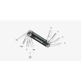 TOPEAK szerszámok TUBI MASTER GXT Bolt-On