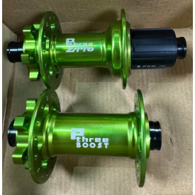   15x110/12x148mm 32LY ZTTO Ipari csapágyas HG kazettás agy pár Zöld színben