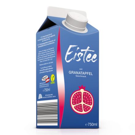 Eistee gránátalmaízű fekete tea üdítőital 750ml