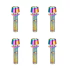 ZTTO Oilslick M5x18mm acél imbuszcsavar kormányszárhoz 6db/csomag