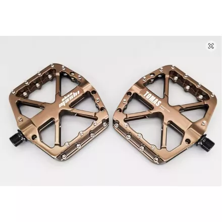 Shanmashi Tomas CNC Alu Platform 113X100X25MM 418g ipari csapágyas pedál bronz