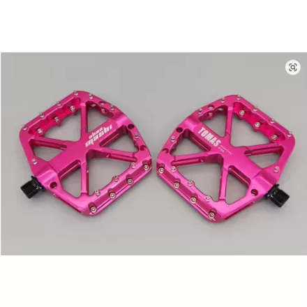 Shanmashi Tomas CNC Alu Platform 113X100X25MM 418g ipari csapágyas pedál pink