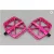 Shanmashi Tomas CNC Alu Platform 113X100X25MM 418g ipari csapágyas pedál pink